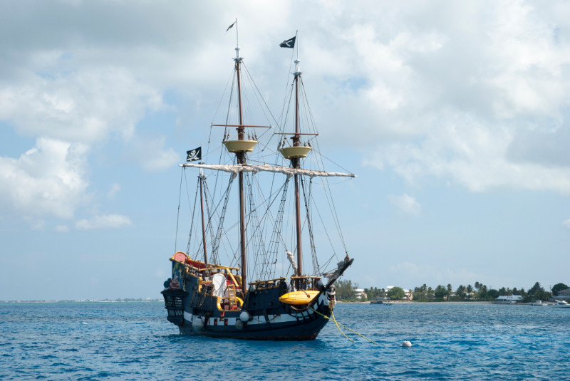 A pirate ship